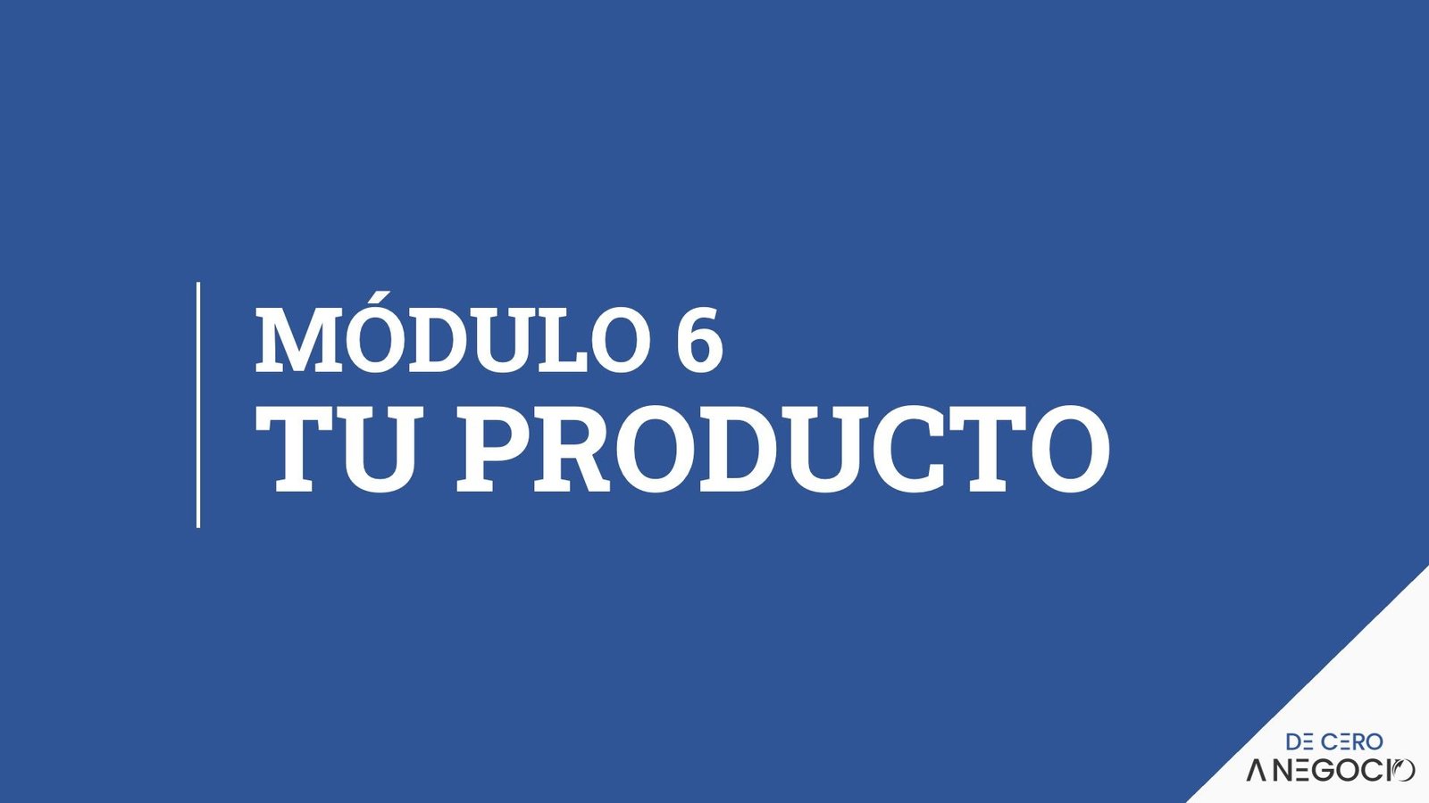 6. TU PRODUCTO Thumbnail